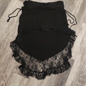 High-lo lace gypsy skirt 2/50